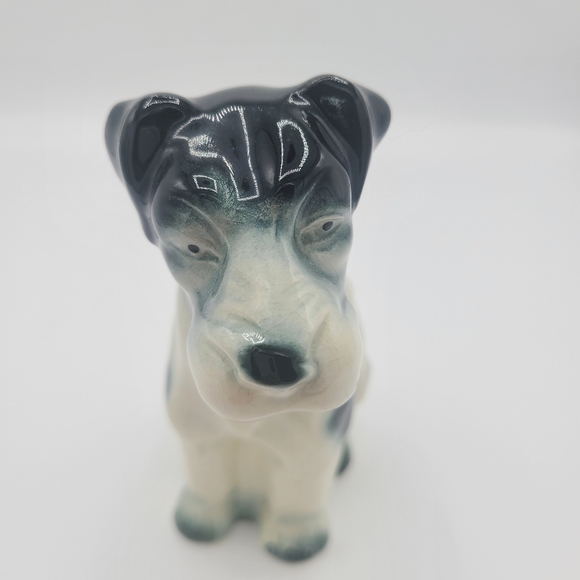 Vintage Porcelain German Terrier Dog Figurine Made In Germany - Picture 5 of 11